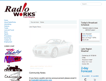 Tablet Screenshot of lrradioworks.com